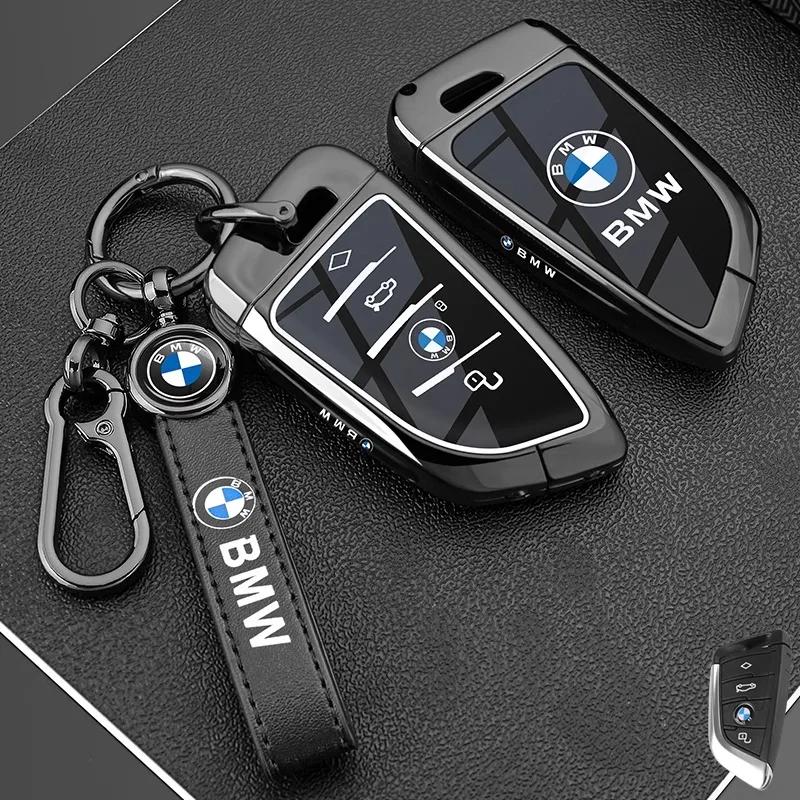 Hot 2025 Car Key Case Cover Shell For BMW 1 2 3 4 5 6 7 Series X1 X3 X4 X5 X6 X7 F20 G20 G30 G05 G11 F15 F16 G01 G02 F48 Auto Ac