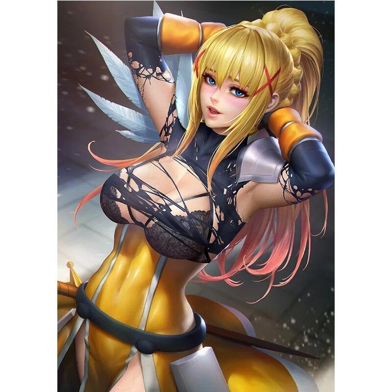 Принт игры Street Fighter Chunli обнаженная сексуальная девушка художественный холст плакат на заказ гостиная спальня дома настенная картина