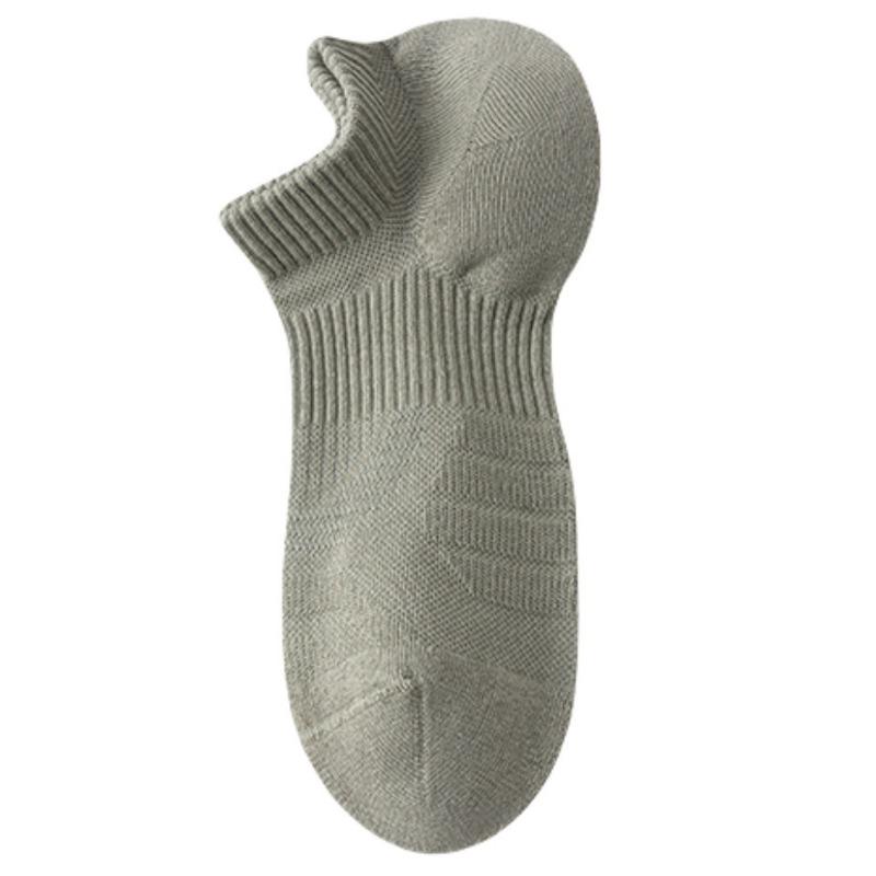 Short Socks for Men's Summer Sports, Loop Boat Socks, Anti-odor and Anti-pilling, Boneless Socks, Mesh, Breathable and Sweat-absorbing Running Socks