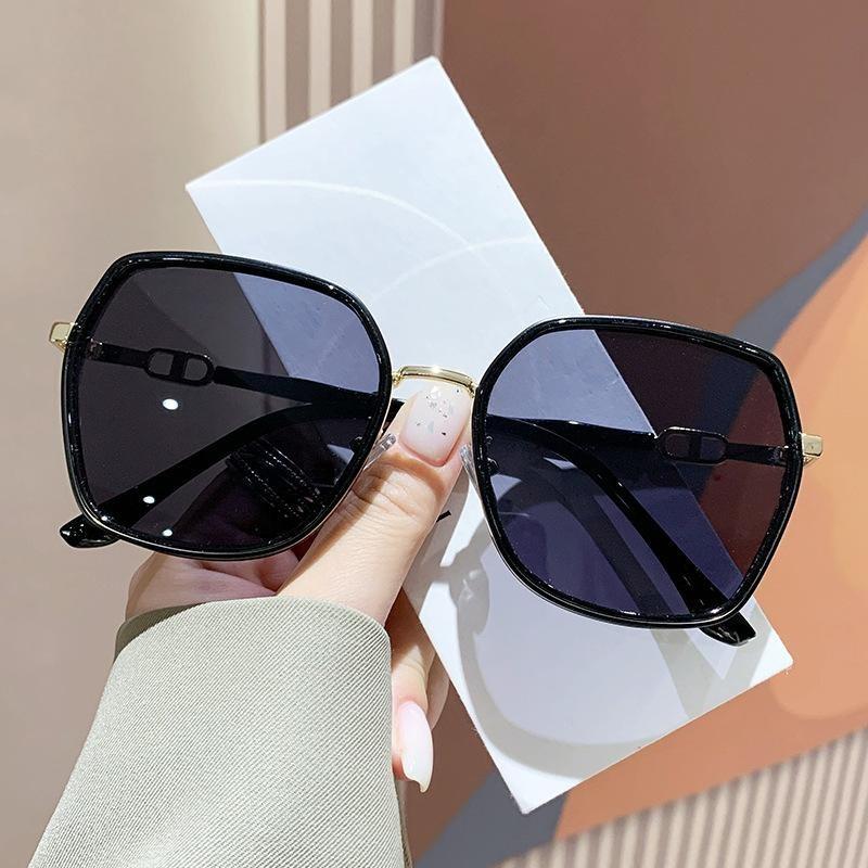 Неполяризованные большие солнцезащитные очки для мужчин, путешествий, женщин, вечеринок, квадратные очки в металлической оправе, очки для вождения