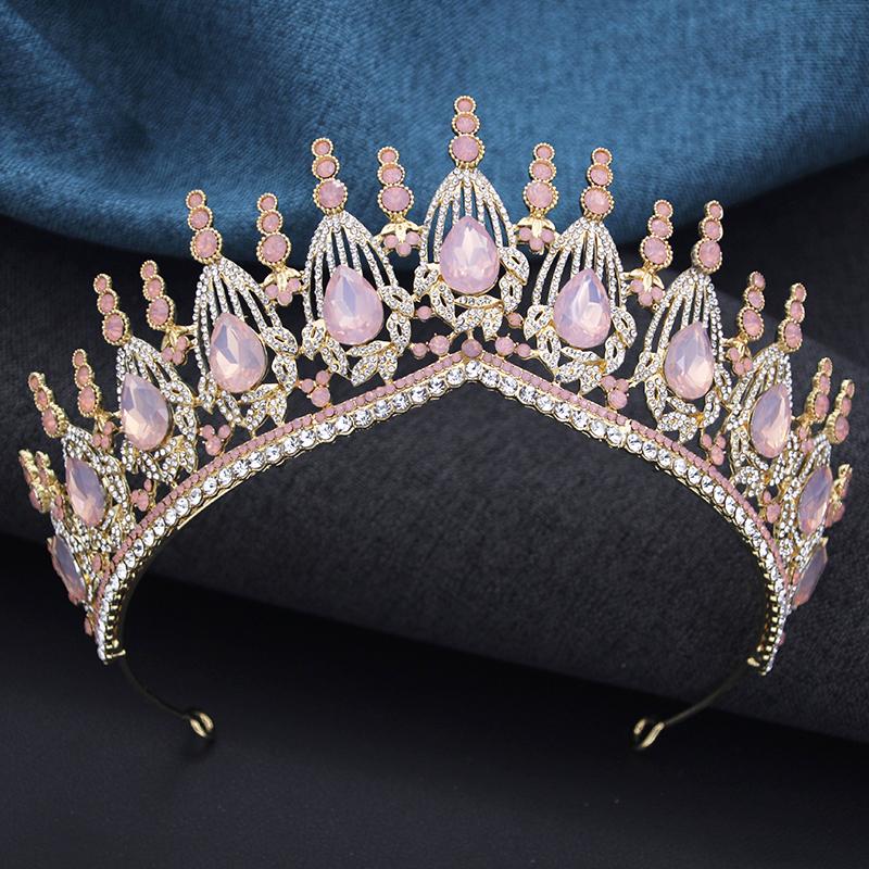 Luxury 13 Color Wedding Crown Princess Queen Tiaras and Crowns for Party Birthday Tiara Hair Jewelry Bridal Dress Accessories
