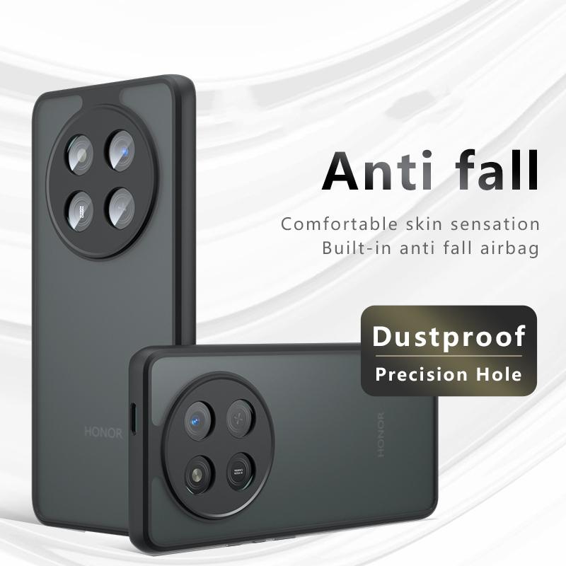 For Honor Magic 7 Lite Case Cover Huawei Honor Magic 7 Lite Capas Shockproof Matte Frosted Transparent Fundas Honor Magic 7 Lite