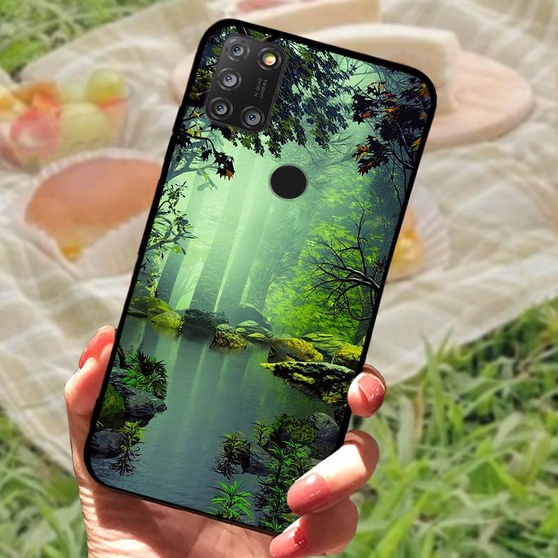 For Alcatel 3X 2020 Case Marble Silicon Back Cover Phone Case For Alcatel 5X 5061 / 3X 2020 4 Cameras Cases Soft bumper Funda