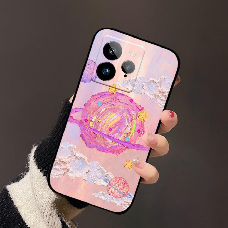 Чехол для Realme GT 7 Pro Роскошный Красивый Ударопрочный Мягкий ТПУ Силикон Задняя Крышка Телефона Для Realme GT7 Pro Чехлы