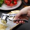 Kitchen Gadgets Stainless Steel Garlic Press Manual Peeling Garlic Press Mashed Garlic Tools Squeeze Garlic Mortar Clip Garlic