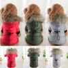 New Winter Pet Dog Clothes Super Warm Jacket Thicker Cotton Coat Waterproof Small Dogs Pets Clothing For French Bulldog Puppy