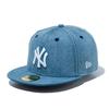 New Era Кепка New Era MLB New York Yankees NY Выбеленный деним 7 5950 NEYYAN WASDEN WHI 25J 1/4
