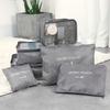 Multi-functional Storage Bag Travel Storage Six-piece Suitcase Storage Bag Clothing and Underwear Arrangement