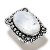 Moonstone Gemstone Handmade 925 Sterling Silver Gift Jewelry Ring Size 10 N4j36