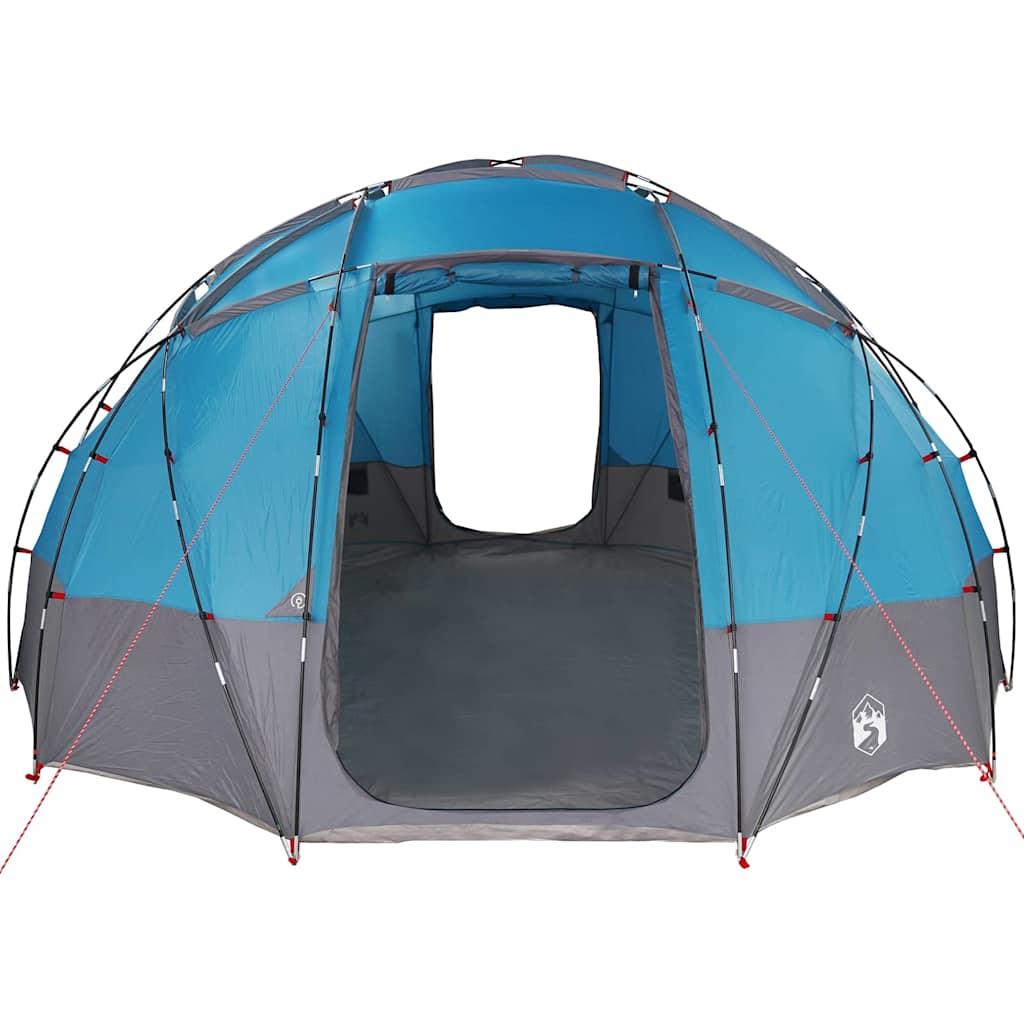 Dome Tent with Roof and Storage Blue 475 x 475 x 235 cm Taffeta