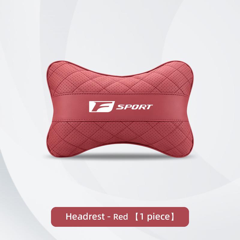 2026 Hot Interior Stickers Car Headrest Auto Seat Head Neck Rest Pillow Accessories For Lexus F SPORT ES RX NX LS UX LM LX GX LC