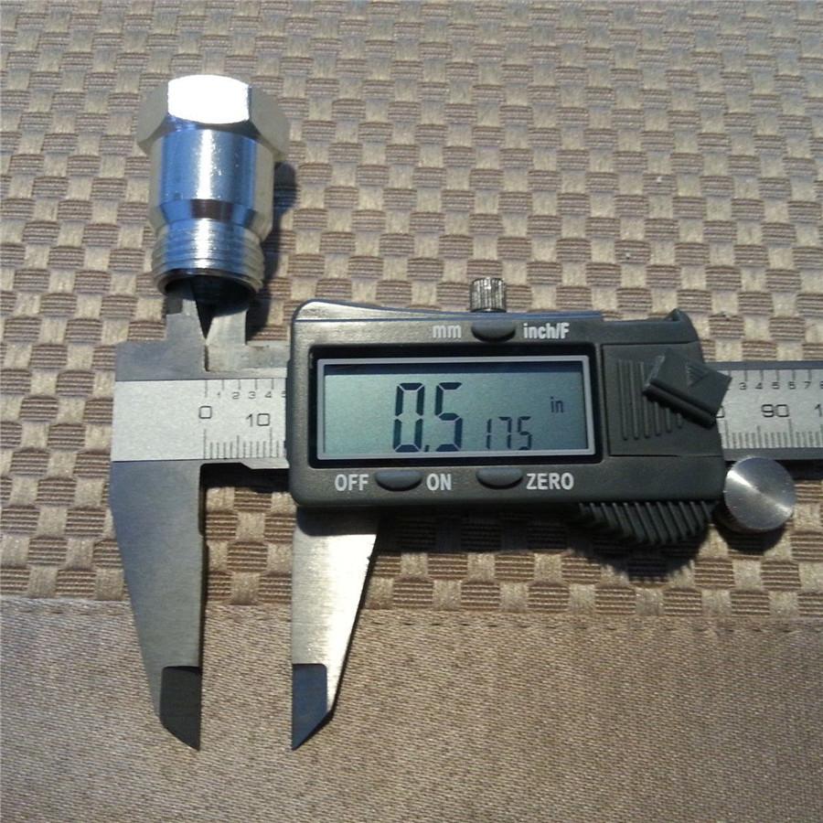 4 шт. Универсальный удлинитель M18 X 1.5 для датчика кислорода, проставка, заглушки