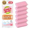 [] 3M Scotch-Brite Губка-сетка с обильной пеной, Кухонная губка для мытья посуды, Розовая, 6 штук