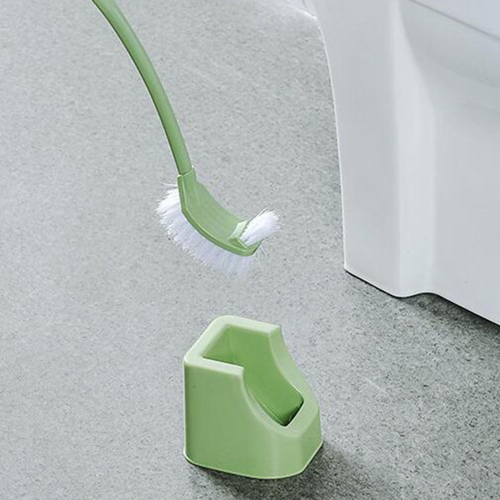 Long Double-sided Brush Decontamination Handle Toilet Tool Accessories