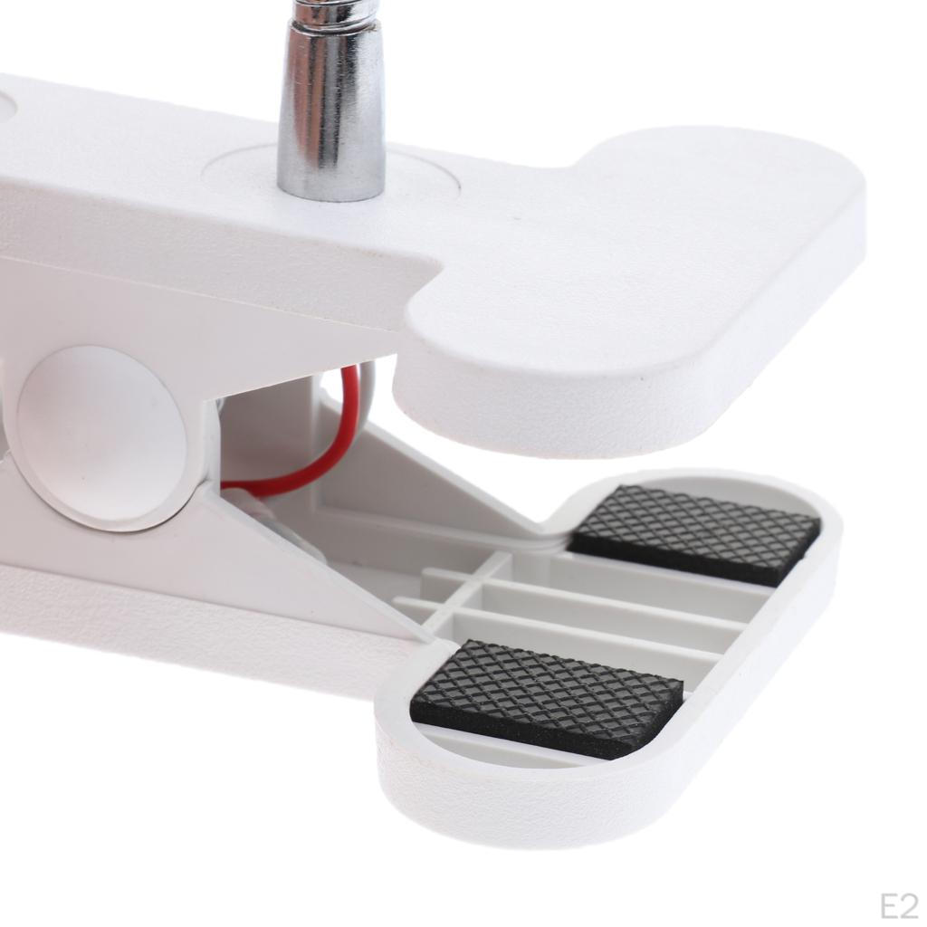 2 шт. E27 зажим на основании для лампы для чтения настольная лампа розетка белая европейская вилка