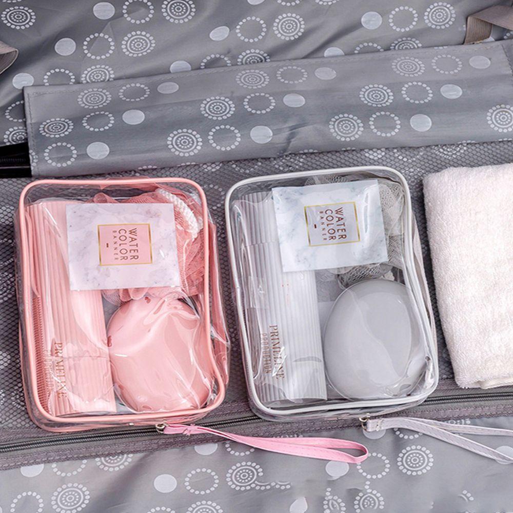 Женский дорожный органайзер, переносной футляр для хранения, косметичка, косметичка, несессер