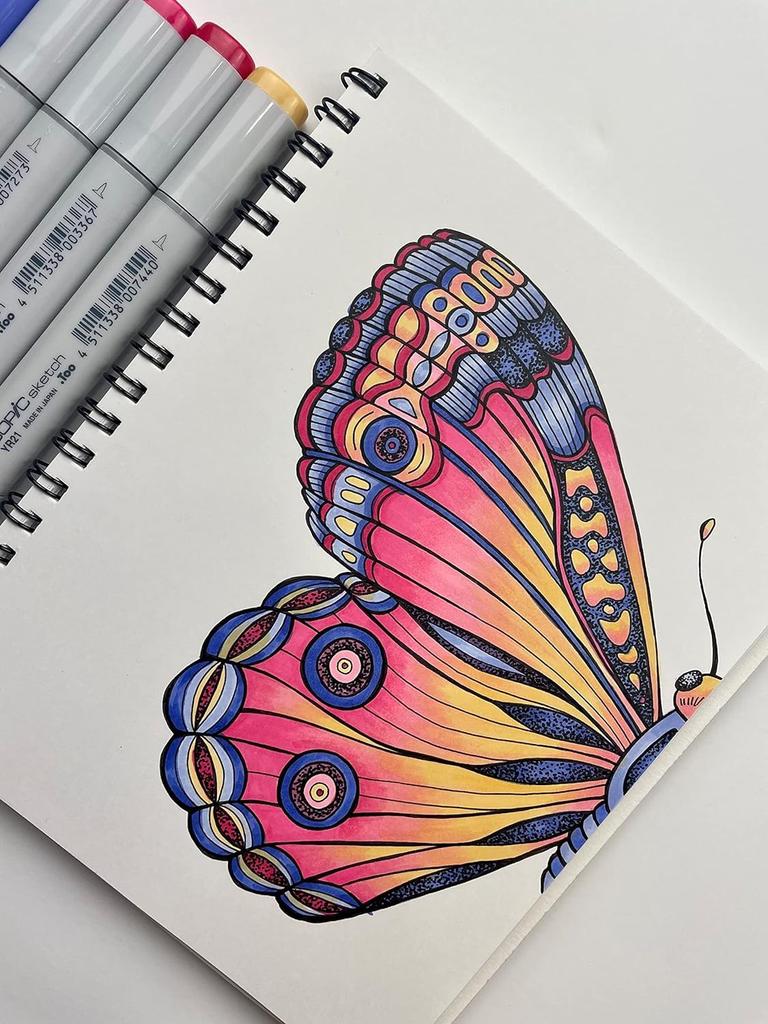 Too Copic Paper Selection Sketchbook, Small, Set of 4