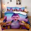 K-Pop Demon Hunters Beddding Set for Fan Kids Machine Washable Durable King Queen Twin Size for K-pop Girls Home Bedroom Decor