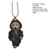 Cartoon Dog Acrylic Hanging Decoration Home Indoor Christmas Tree Car Rearview Mirror 2D Flat Puppy Man Hanging Ornament Animal Pendant