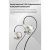 TRN CS4 In Ear Earphone Dynamic DJ Monitor IEM Earbud HIFI Sport Noise Cancelling Headsets TRN ST5 Kirin MT4 MT3 for Xiaomi