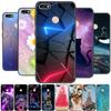 Чехол для Huawei P Smart 5,65 дюйма, мягкий силиконовый ТПУ, милый волк, задняя крышка, чехол для телефона для Huawei P Smart 2018 FIG-LX1, чехол PSmart