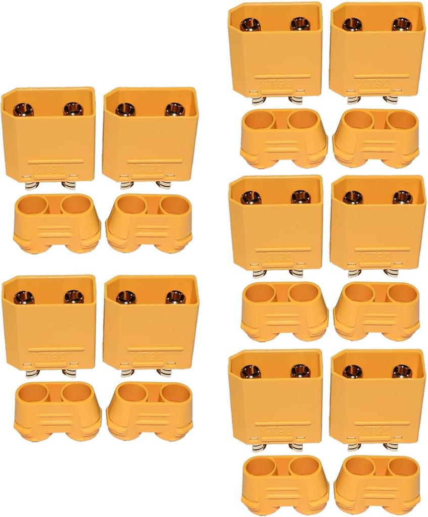 5/10 Pairs XT90H XT-90H Male Female Bullet Connectors Power Plugs for RC Lipo Battery Motor