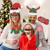 Набор из 45 предметов для фотосессии на Рождество и Новый год в стиле уродливого свитера для вечеринок