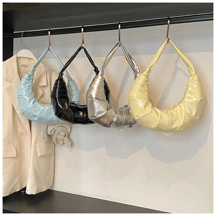 Premium Bag Women's 2025 New Popular Fashion Casual Versatile Shoulder Bag Large Capacity Underarm Dumpling Bag