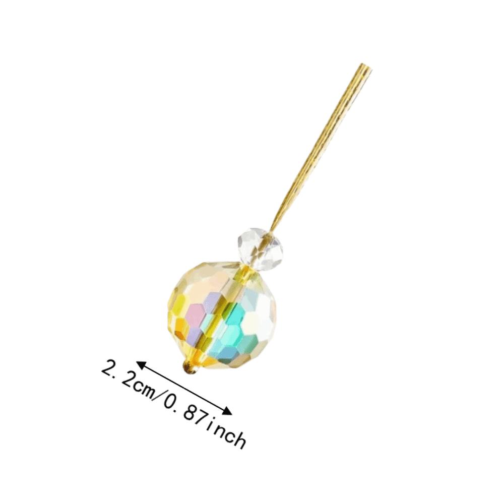 12Pcs Sparkle Christmas Tree Decoration 22mm Hanging Crystal Balls Pendant Party Decor