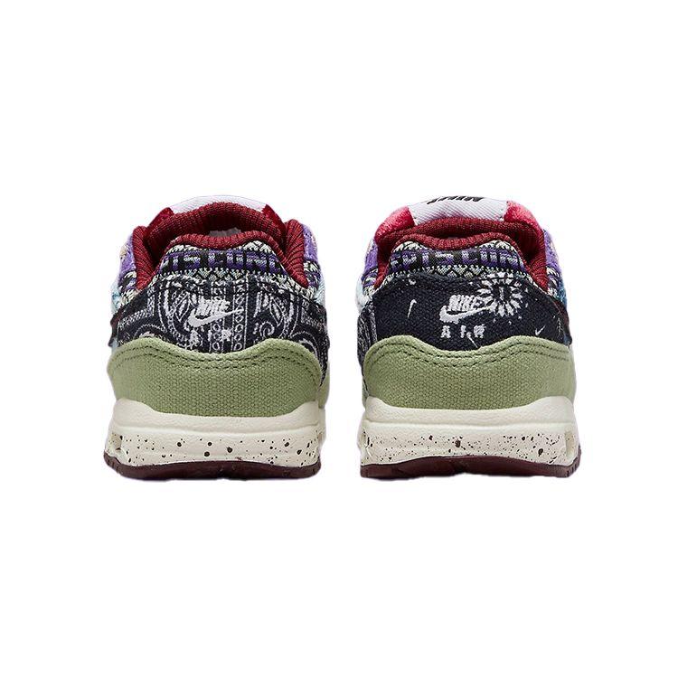 Concepts X Nike Air Max 1 SP TD Mellow Baby Sneakers Multi-Color Oil-Green Sail DR2363-300