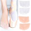 1 Pair Forefoot Pads Breathable Hole Design Ergonomic Curved Fit Soft Elastic Ballet Shoe Protectors Toe Cushion Pads