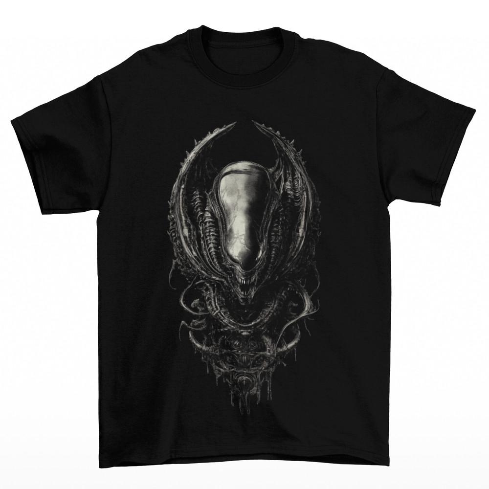 Alien Xenomorph Predator T-Shirt Unisex Cotton Adult Halloween Video Game Scary