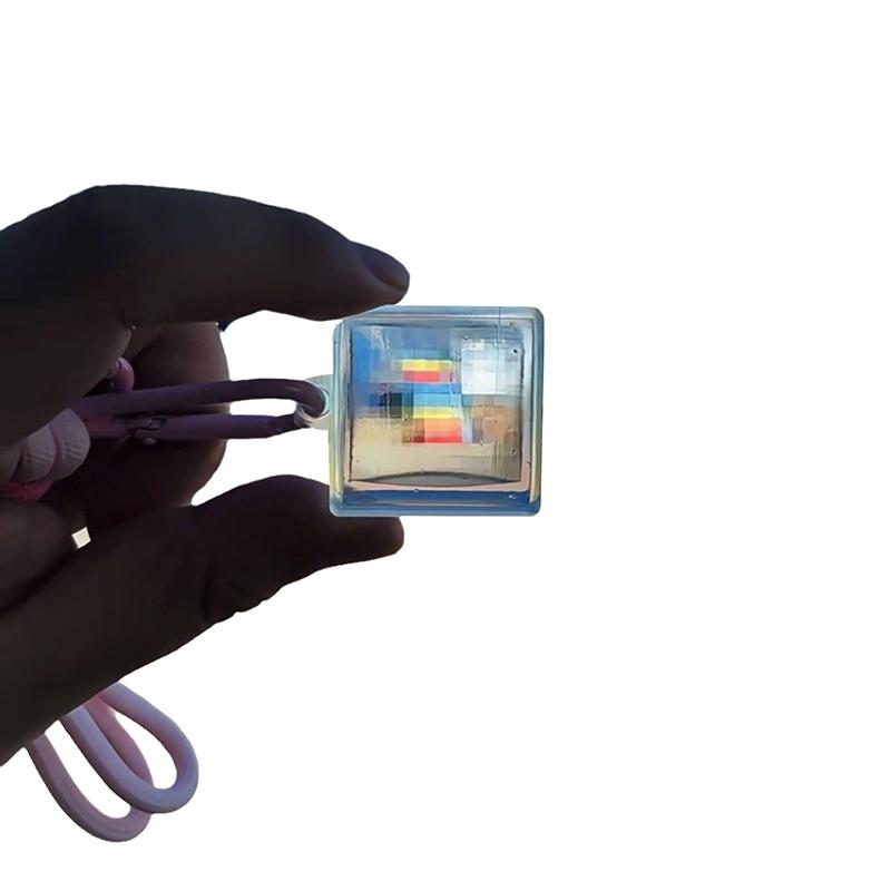 1 шт. DIY Пустой акриловый пиксельный фильтр Брелок Прозрачная рамка Брелок для ключей Пара Юбилей Выпускной Сумка Подвеска Аксессуары