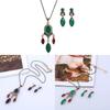 European Vintage Pendant Jewelry Set With Highend Resin For Gift And Celebration