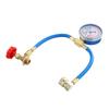 R134A Car Air Conditioning Refrigerant Charging Hose with Pressure Gauge Quick Coupler Car Air Conditioning Tools