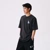 MLB MONOGRAM SS25 T Shirt Unisex Charcoal Gray 3ATSM2153-07CGS