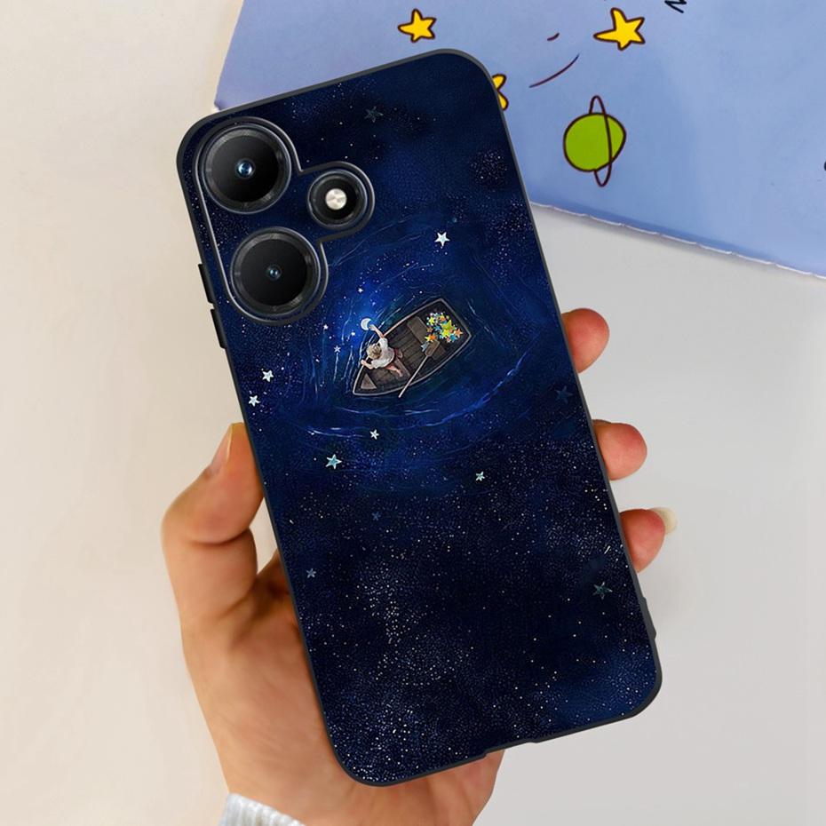 Милый Чехол Для Телефона Для Infinix Hot 30i Hot30 30 Play NFC 2023 Мягкий Силиконовый ТПУ Задняя Крышка Для Infinix Hot30i Hot 30 30Play