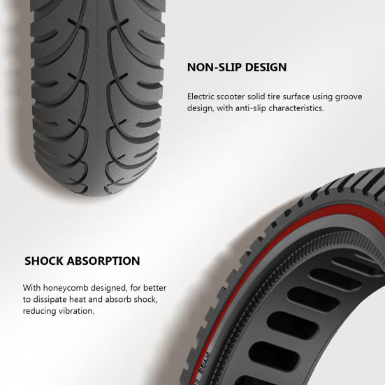 Колесо для электрического скутера, переднее и заднее сотовое колесо, износостойкое нескользящее сменное колесо для электрического скутера для Xiao Mi