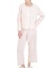 Narue Classic Lacy Pajama Cream Puff Gauze Women's Set, (R)
