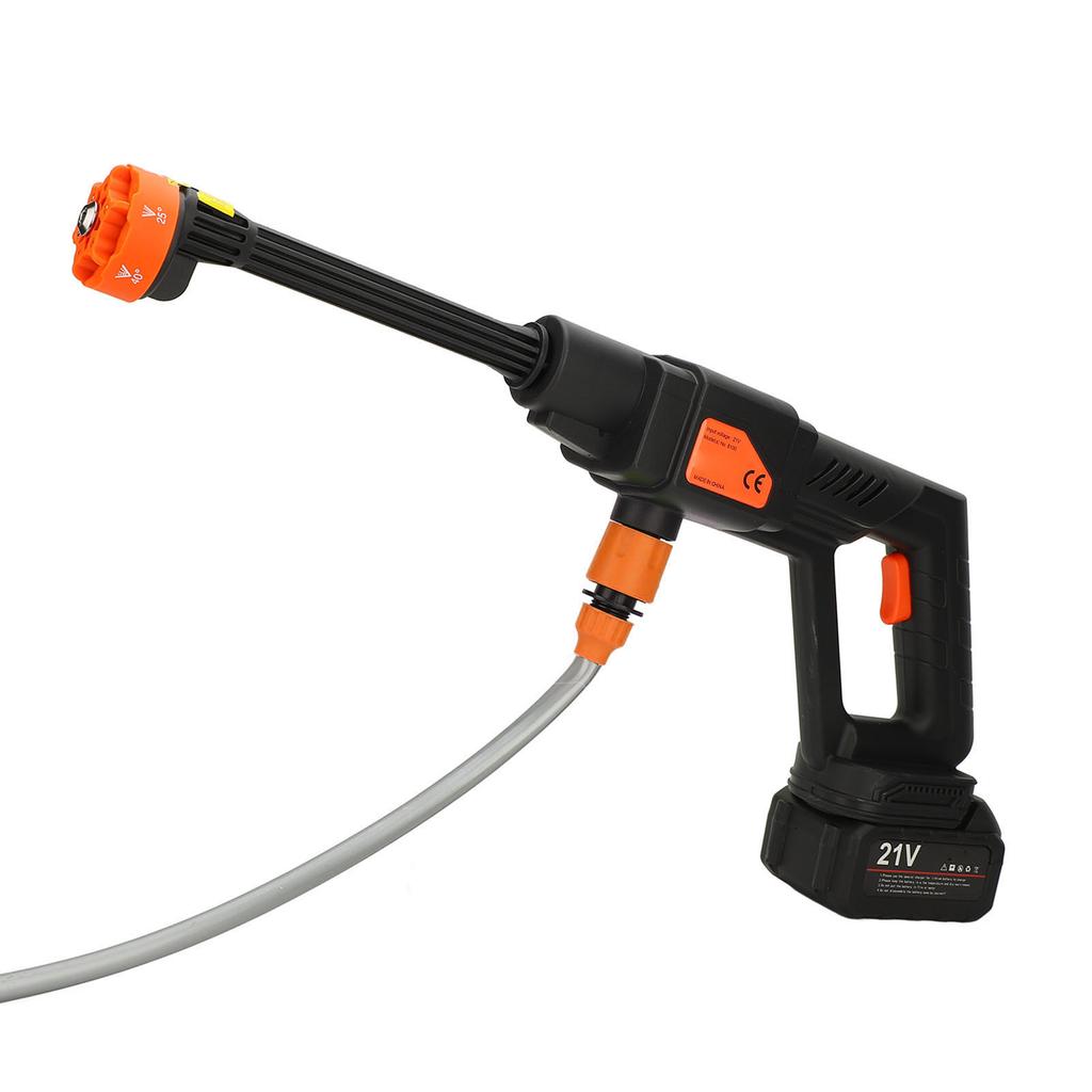 Беспроводная мойка высокого давления 21 В литиевая батарея Power Washer Портативная автомобильная мойка высокого давления с 6 в 1