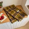 1116 autumn and winter scarf women's winter high-end scarf Korean thickened warm student imitation cashmere plaid shawl