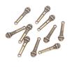 10Pcs Dollhouse Diy Accessories Retro Zinc Alloy Music Microphone Pendant