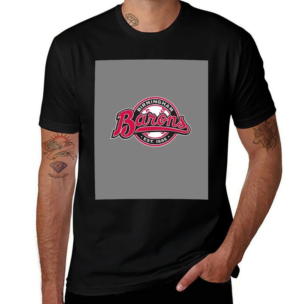 Birmingham Barons Icons Tshirt All Match Basic Short Sleeve Top Tshirt