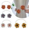 DIY Flower Curtain Tieback Fashion Curtains Tie Backs Gift Curtain Rope Holder Hooks
