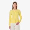 [lacoste] Women's Light Cotton Crewneck Cardigan AF5023-56G107