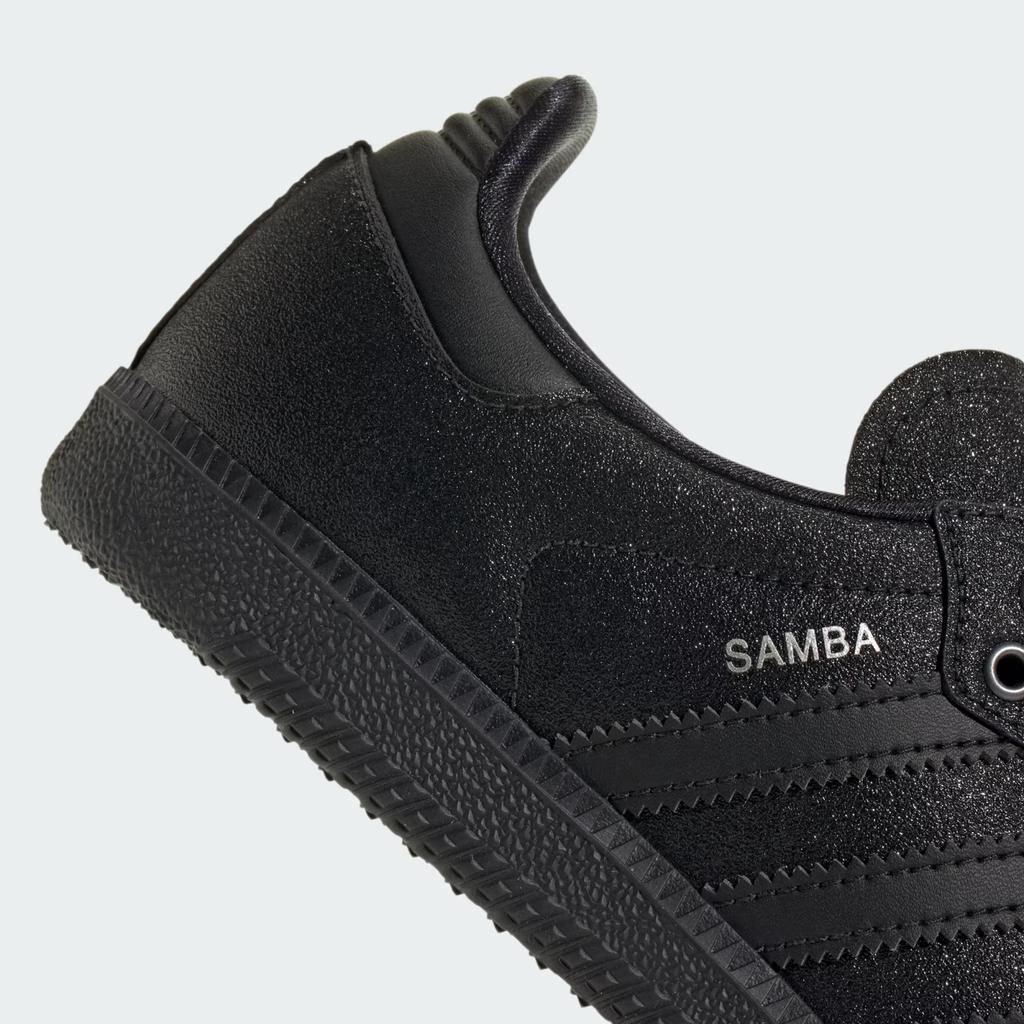 KI6265 adidas Originals Samba OG Черный Core Black Матовый Серебристый (Женский)