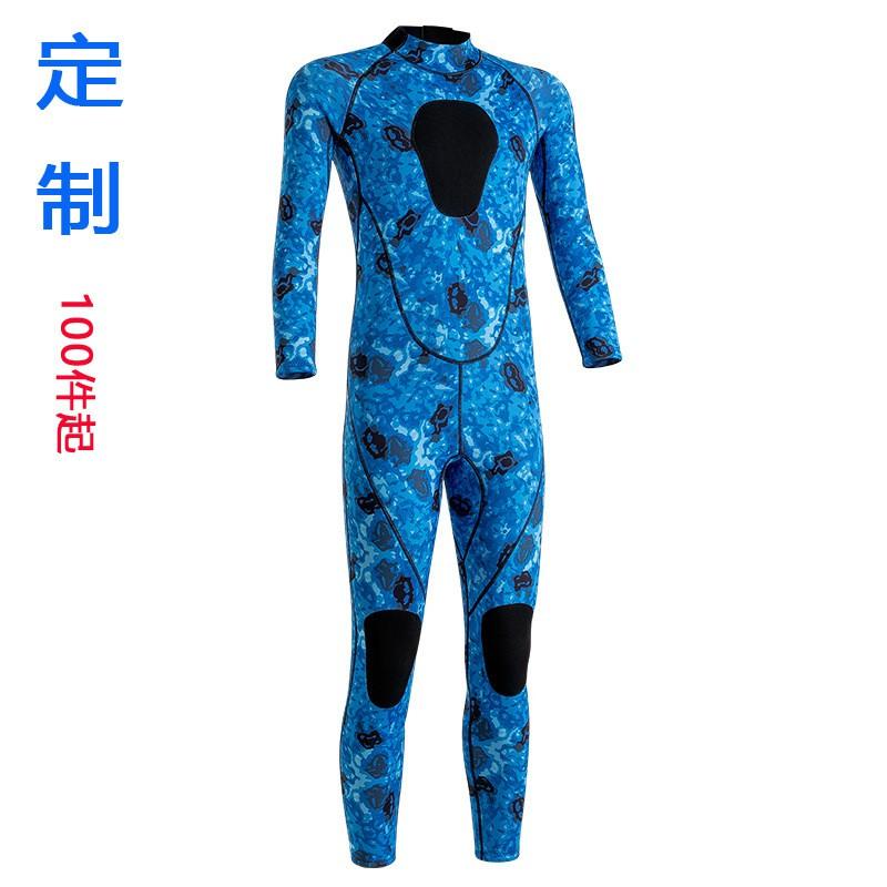 3mm Neoprene Fullsuit Wetsuit Men Women Surfing Diving Snorkeling Cold Water Swimming Winter Spring Fall Summer Use