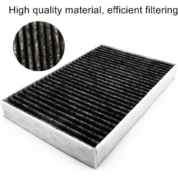for Tesla Model S Cabin Air Filter with Activated Carbon Fit 2012-2015 Model S 1035125-00-A. (Activated Carbon)