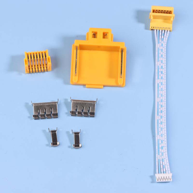 Bl1850 Bl1830 Pcb Bms 7Pin Зарядное устройство Разъем Мама Жгут проводов/Держатель батареи Папа/Разъем терминала платы защиты зарядки