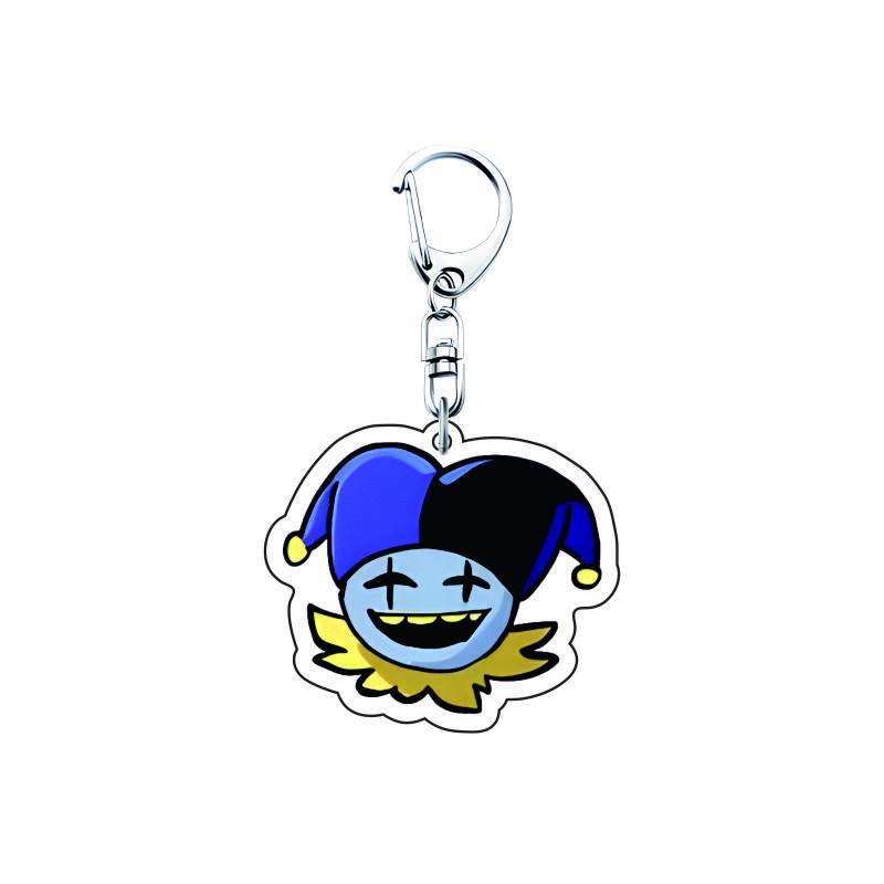 Игра Undertale Пиксельный брелок 6см Акриловый Санс Флоуи Папирус Азриэль подвеска машина брелок сумка аксессуары аниме подарок